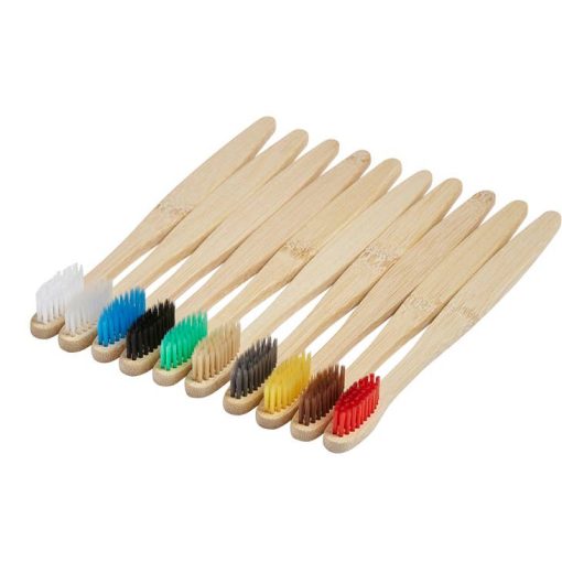 Adult Bamboo Toothbrush 10-Pack - Image 2