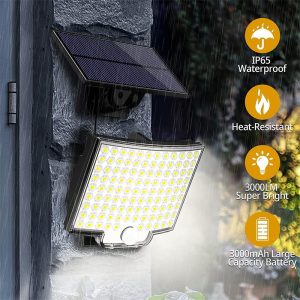 2 Pack Solar Security Lights