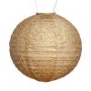 12" Market Solar Lantern (Bronze) - Image 4