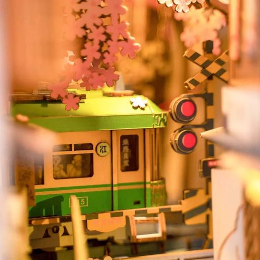 Miniature Book Nook Kit<br>(Sakura Densya) - Image 3
