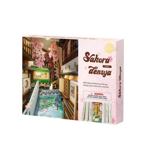 Miniature Book Nook Kit<br>(Sakura Densya) - Image 7