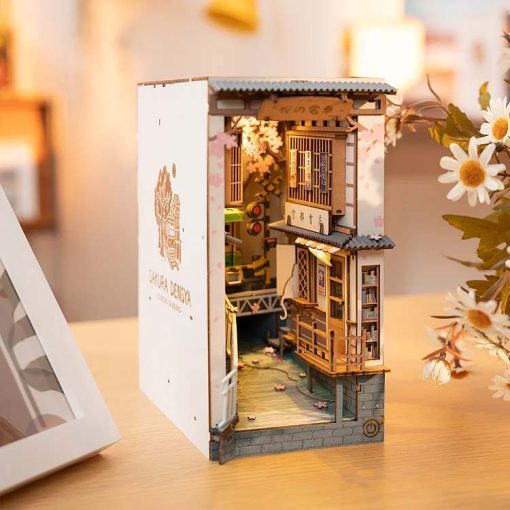 Miniature Book Nook Kit<br>(Sakura Densya) - Image 6