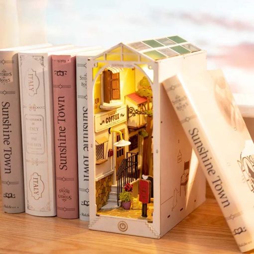 Miniature Book Nook Kit<br>(Sunshine Town) - Image 3