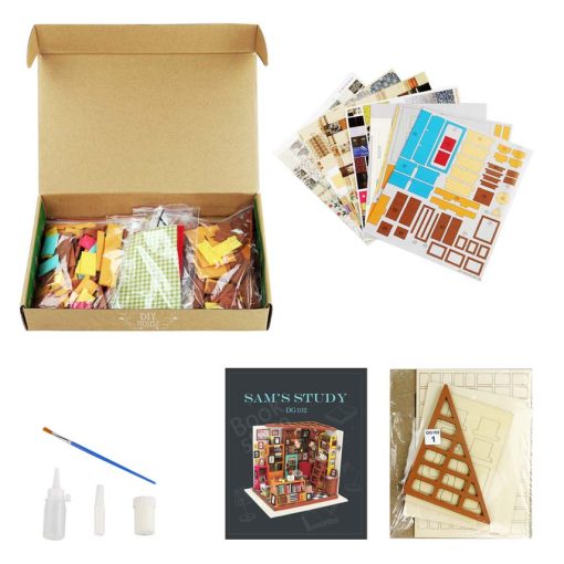 Miniature Library Kit<br>(Sam's Study) - Image 6