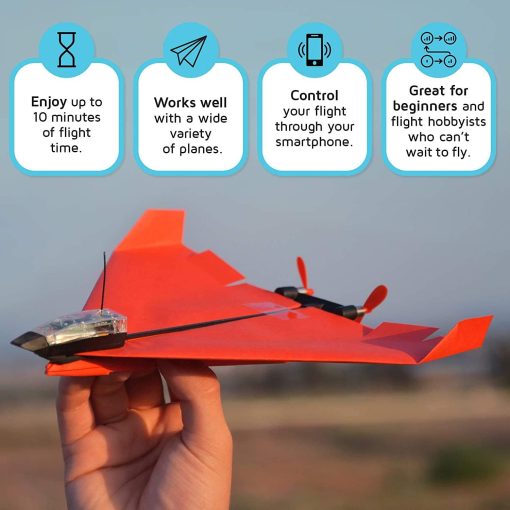 PowerUp 4.0 Smartphone RC Paper Airplane - Image 6