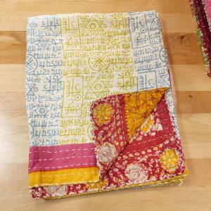 Indian Baby Kantha Blanket #0228