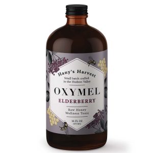 Hany's Harvest Elderberry Oxymel Syrup