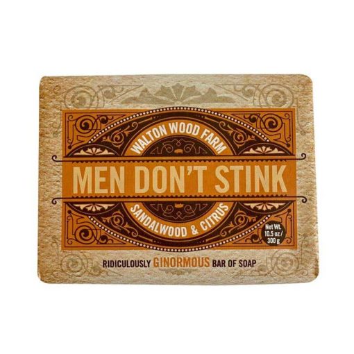 Men Don't Stink XXL Soap Bar<br>(Sandalwood & Citrus)