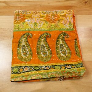 Indian Kantha Pillow Cover (20x20 inches) #332