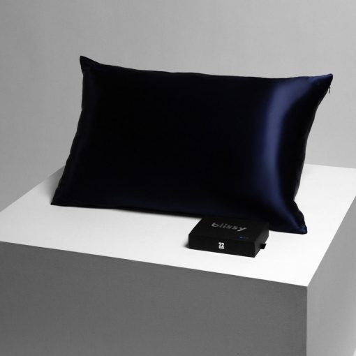 Silk Pillowcase<br>Blue - Image 2