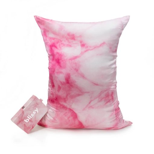 Silk Pillowcase<br>Pink Tie Dye - Image 2