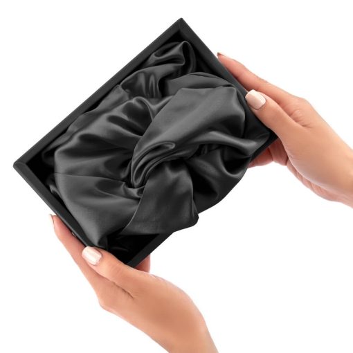 Double Sided Silk Bonnet (Black) - Image 4