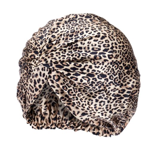 Double Sided Silk Bonnet (Leopard) - Image 2