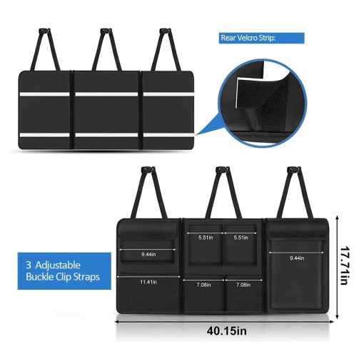 40-inch Super Trunk Organizer (3pc) - Image 3