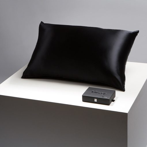 Silk Pillowcase<br>Black - Image 4