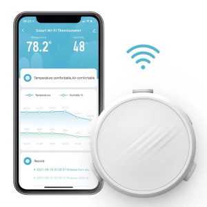 Smart WiFi Temp & Humidity Sensor
