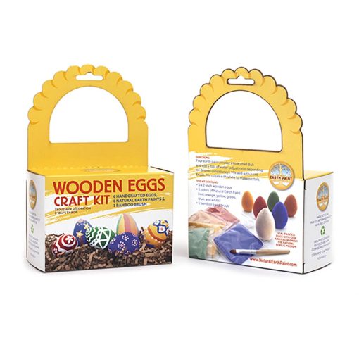 Natural Wooden Egg Easter Craft Kit - Image 4