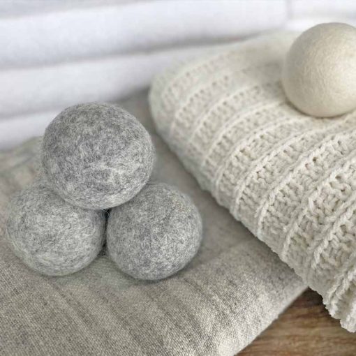 Grey Wool Dryer Balls (XL) - Image 5