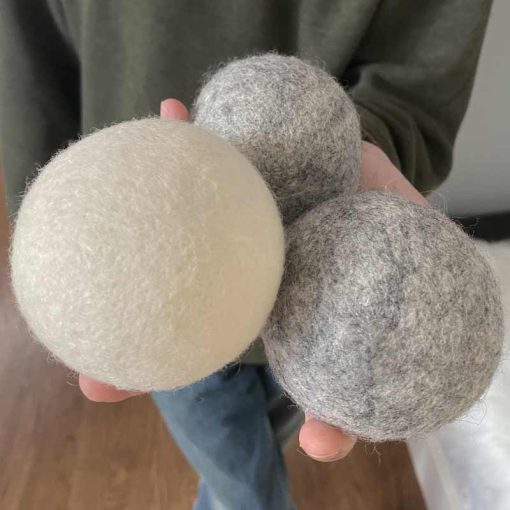 Grey Wool Dryer Balls (XL) - Image 8