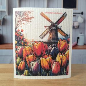 Reusable Swedish Dishcloth (Windmill)