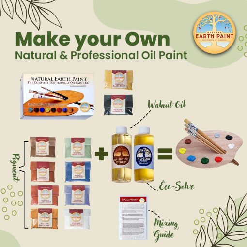 Complete Eco-Friendly Oil Paint Kit - Image 3