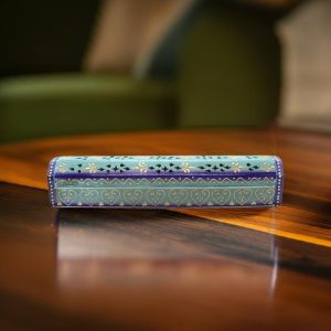 Hand Painted Incense Box Burner (Blue)