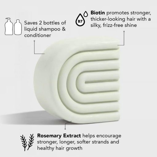 Kitsch Rosemary & Biotin Volumizing Conditioner Bar - Image 2