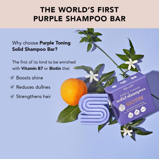 Kitsch Purple Toning Shampoo Bar - Image 3