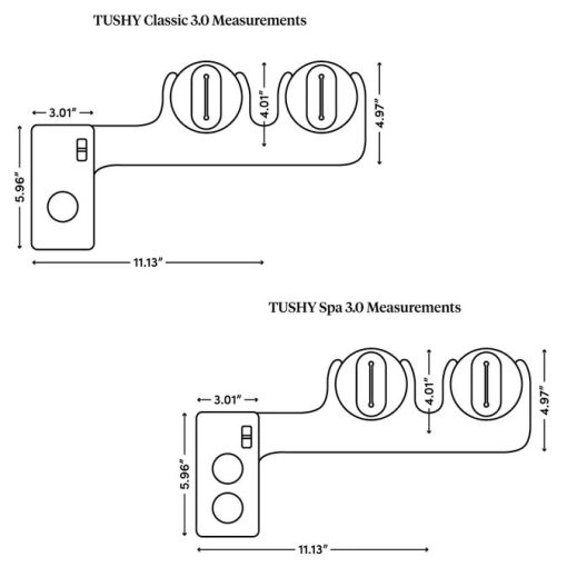 TUSHY Spa 3.0 Bidet Attachment (Platinum) - Image 7