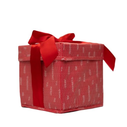 Medium Red Reusable Gift Box - Image 3