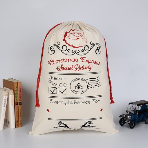 Heavy Duty Cotton Santa Sack | "Santa Mail"