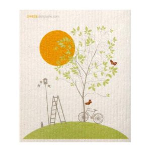 Reusable Swedish Dishcloth (Bicycle Ride)