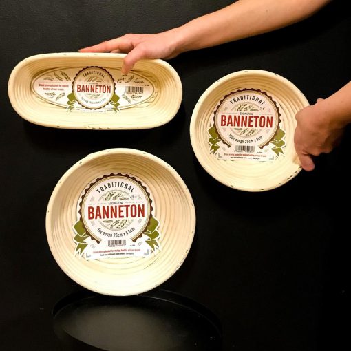 Traditional Banneton Proofing Baskets