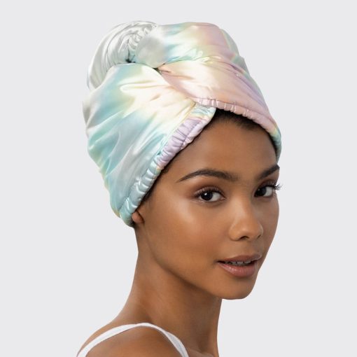 Kitsch Satin-Wrapped Microfiber Hair Towel - Image 8