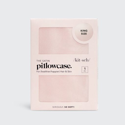 Kitsch Blush Satin Pillowcase (King) - Image 4