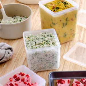 W&P Freezer Cube Storage Containers