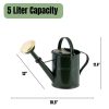 5L Powder Coated Steel Watering Can - Image 3
