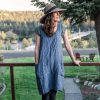 100% Linen Pinafore Apron (Kids) - Image 4