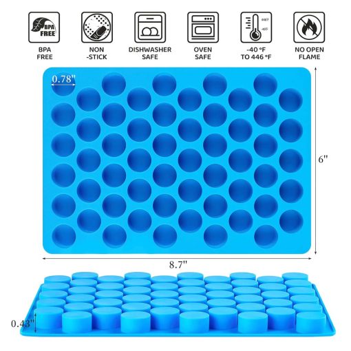 Silicone Gummy Mold (Circles) - Image 2