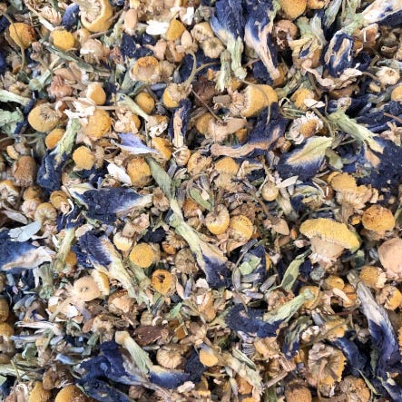 Organic Blue Pineapple Sleep Loose Tea Blend - Image 3