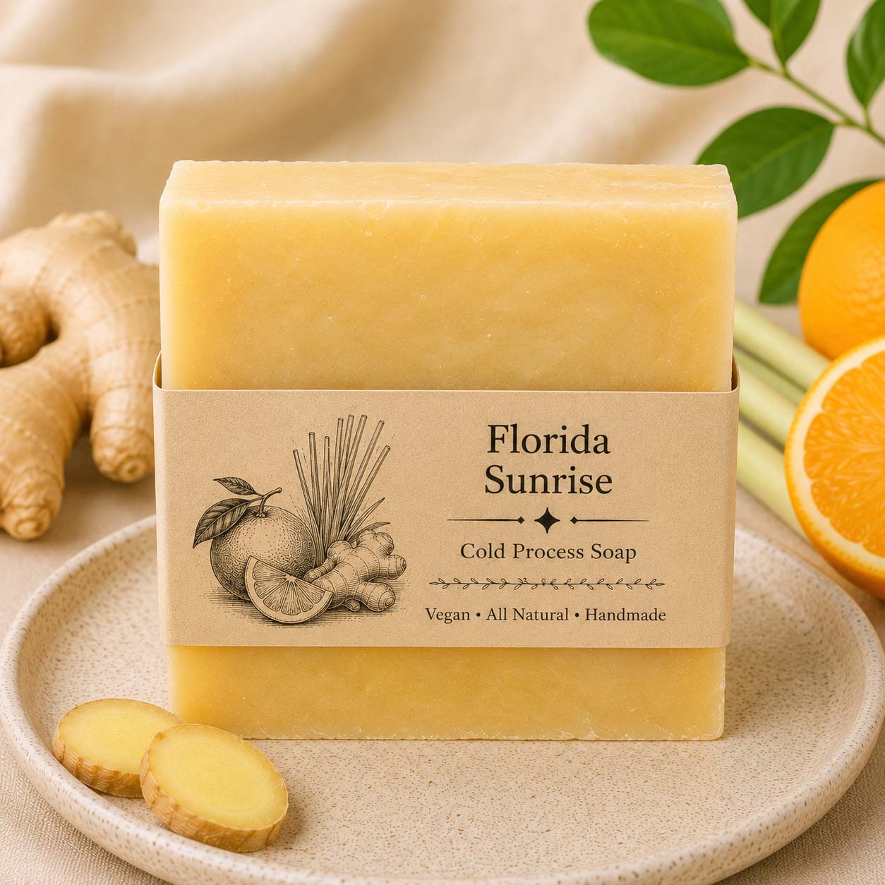 Handmade Soap (Florida Sunrise)