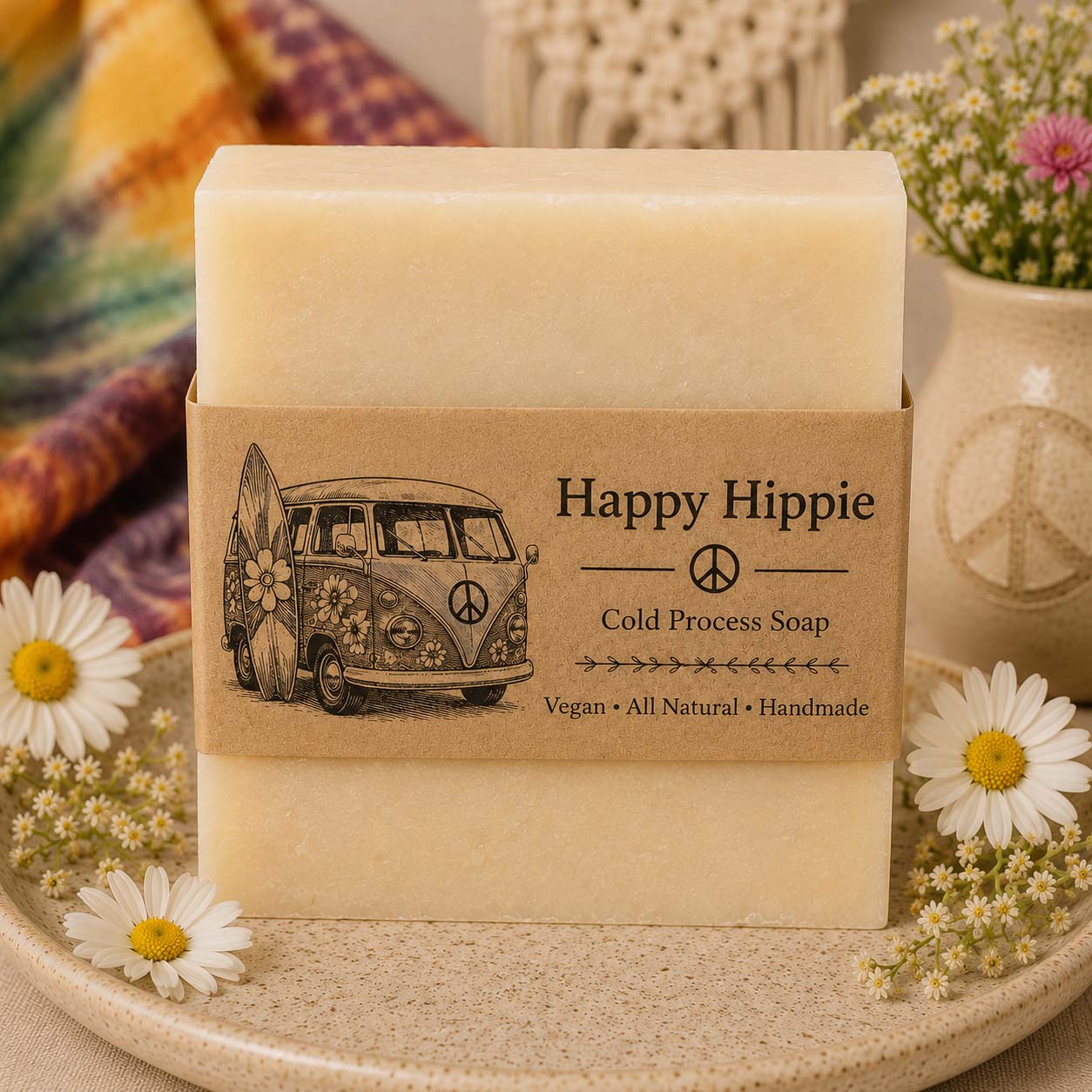 Handmade Soap (Happy Hippie)