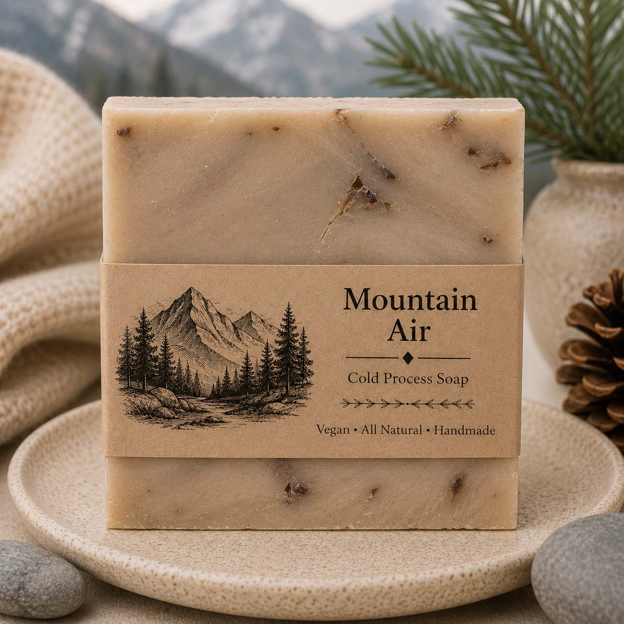 Handmade Soap (Mountain Air)