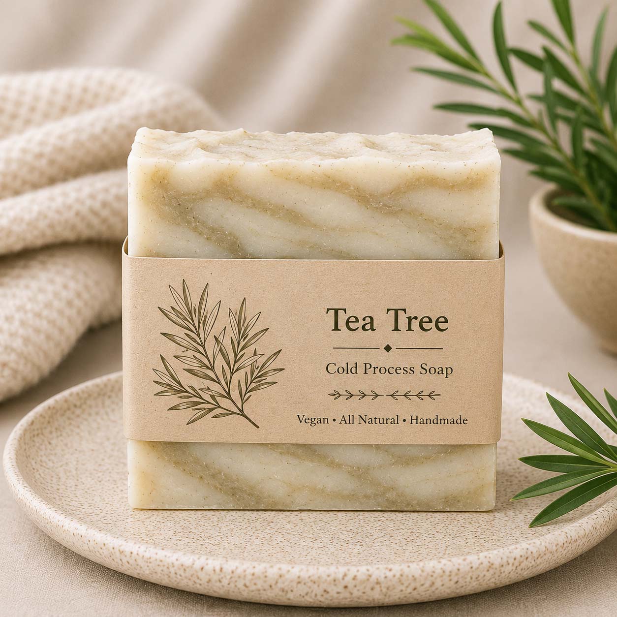 Handmade Soap (Tea Tree)