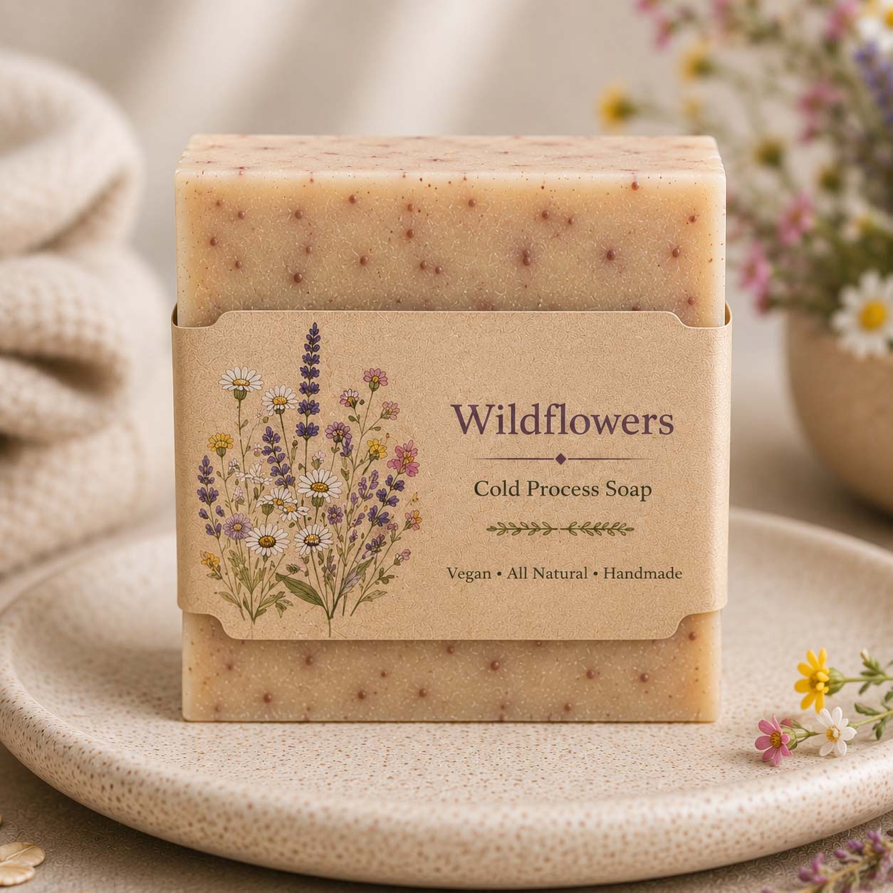 Handmade Soap (Wildflowers)