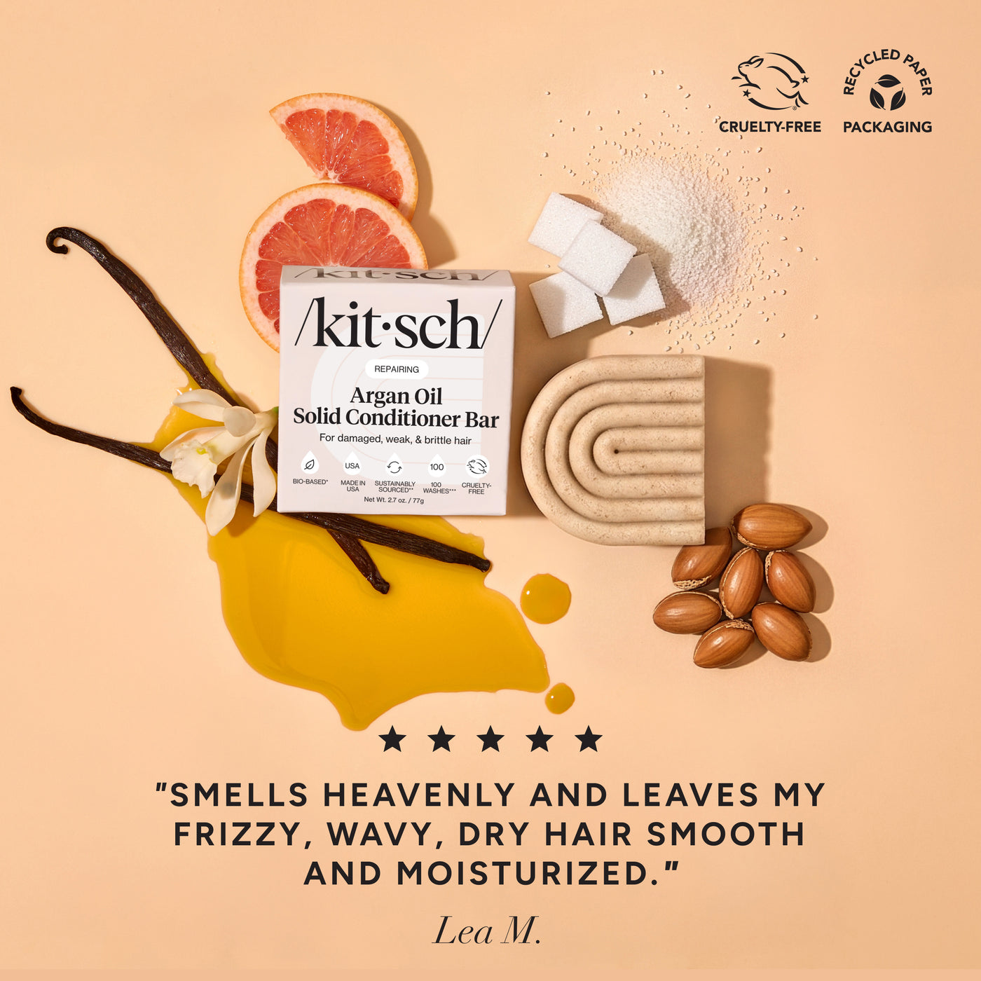 Kitsch Repairing Argan Oil Conditioner Bar - Image 4