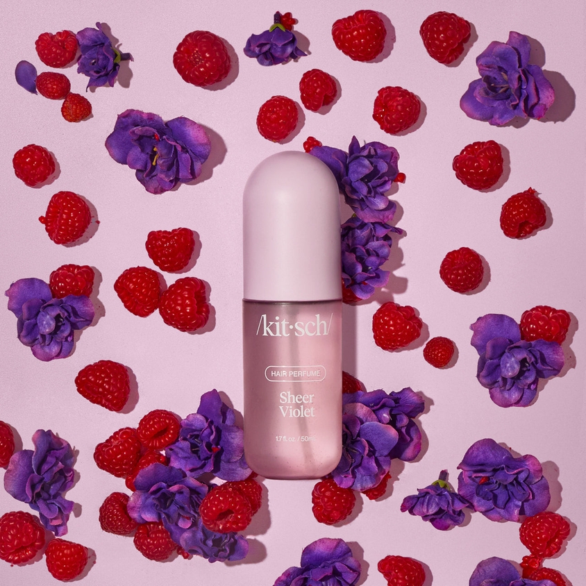 Kitsch Hair & Body Perfume Mist (Sheer Violet) - Image 2