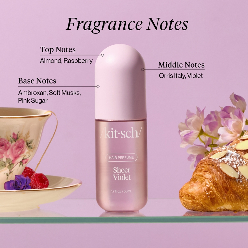 Kitsch Hair & Body Perfume Mist (Sheer Violet) - Image 4