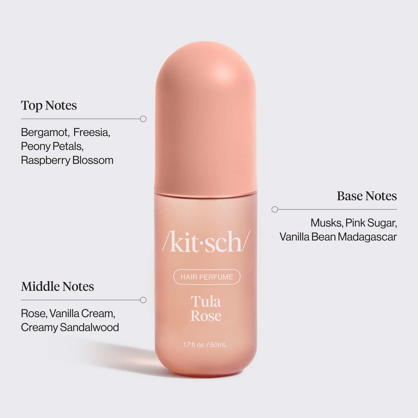 Kitsch Hair & Body Perfume Mist (Tula Rose) - Image 4