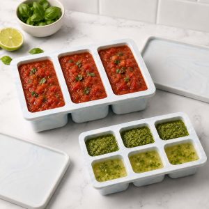 Set of 2 8oz & 2oz Freezer Molds